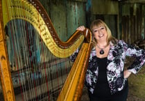 Harpist's dream comes true thanks to collaboration with dance company