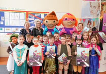 Ceredigion pupils launch new book on World Book Day