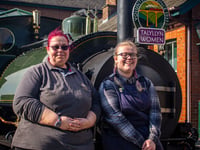 Mother and daughter make history on Talyllyn Railway