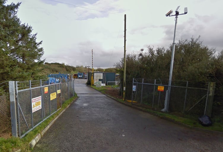 Rhydeinon household waste site in Llanarth could close