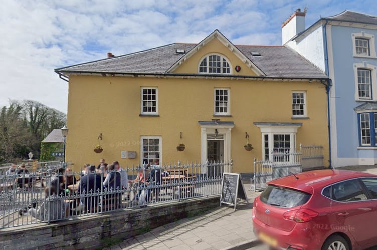 The Grosvenor on Bridge Street in Cardigan