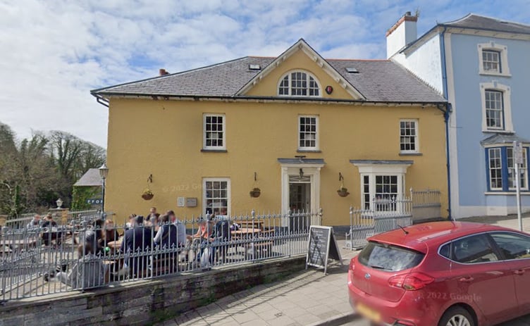 The Grosvenor on Bridge Street in Cardigan