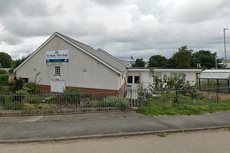 The staff and volunteers at the Penparcau Hub are calling on local authorities to help fund the hub's future, as they struggle to secure long term funding. 