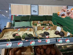 Sticker campaign covers Israel-linked products in Aber supermarkets