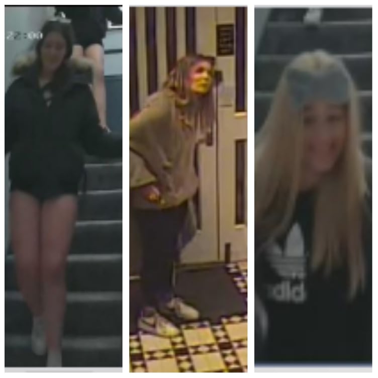 Police are appealing for help to identify these people