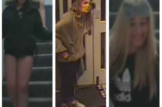 Police are appealing for help to identify these people