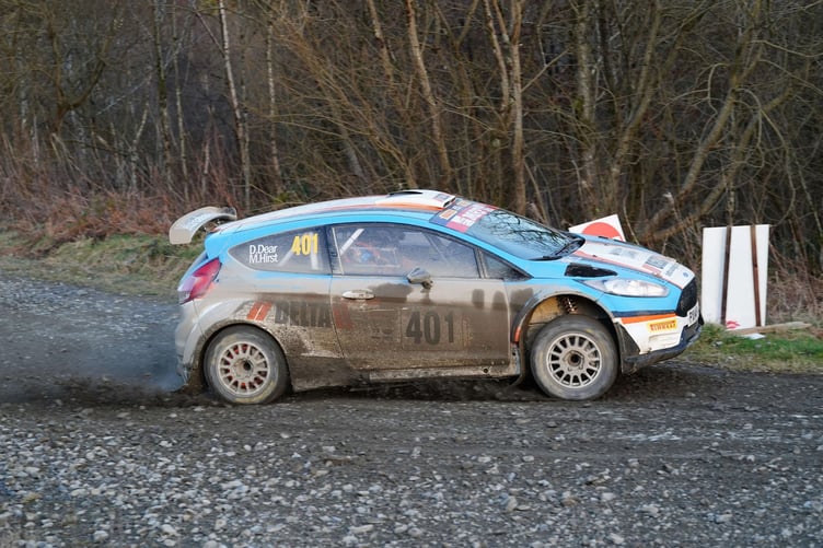 Matt Hirst aims for three in a row at the Get Jerky Rally North Wales.