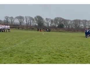 Minute's silence held to honour Llechryd junior player