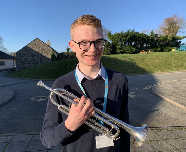 Talented trumpeter wins place in national brass band