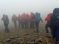 Fell-runner rescued following fall
