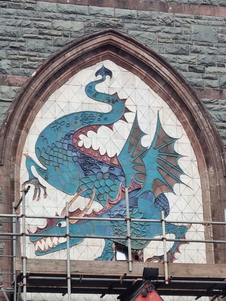 Dragon Theatre mosaic