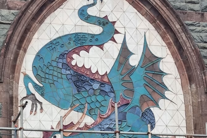 Dragon Theatre mosaic