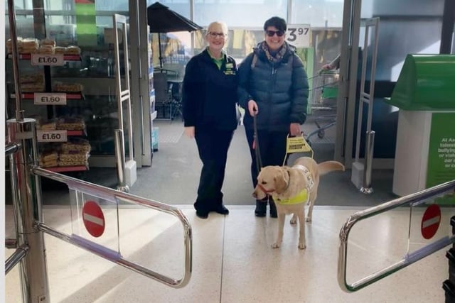 'Dynamic duo' raise funds for Guide Dogs Cymru