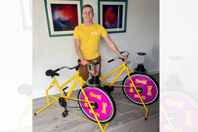 Owner Tomos Owen believes Swig Bikes will play a significant role in improving people's health and wellbeing