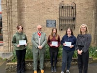 Llanidloes and Bro Hyddgen take home top prizes in art competition