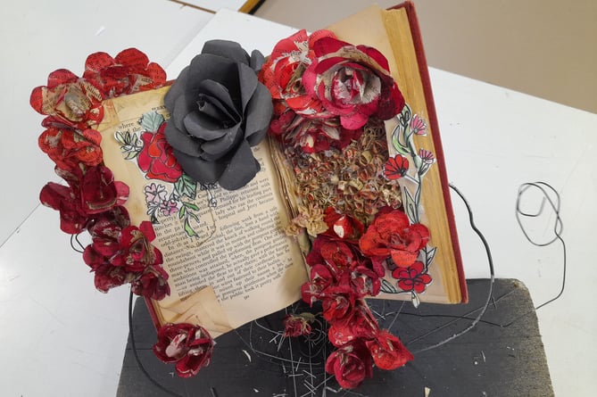 Alice Groves' multi-medium creation of a 'living book'