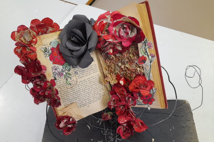 Alice Groves' multi-medium creation of a 'living book'