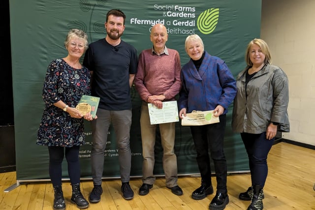 Criccieth garden project wins award