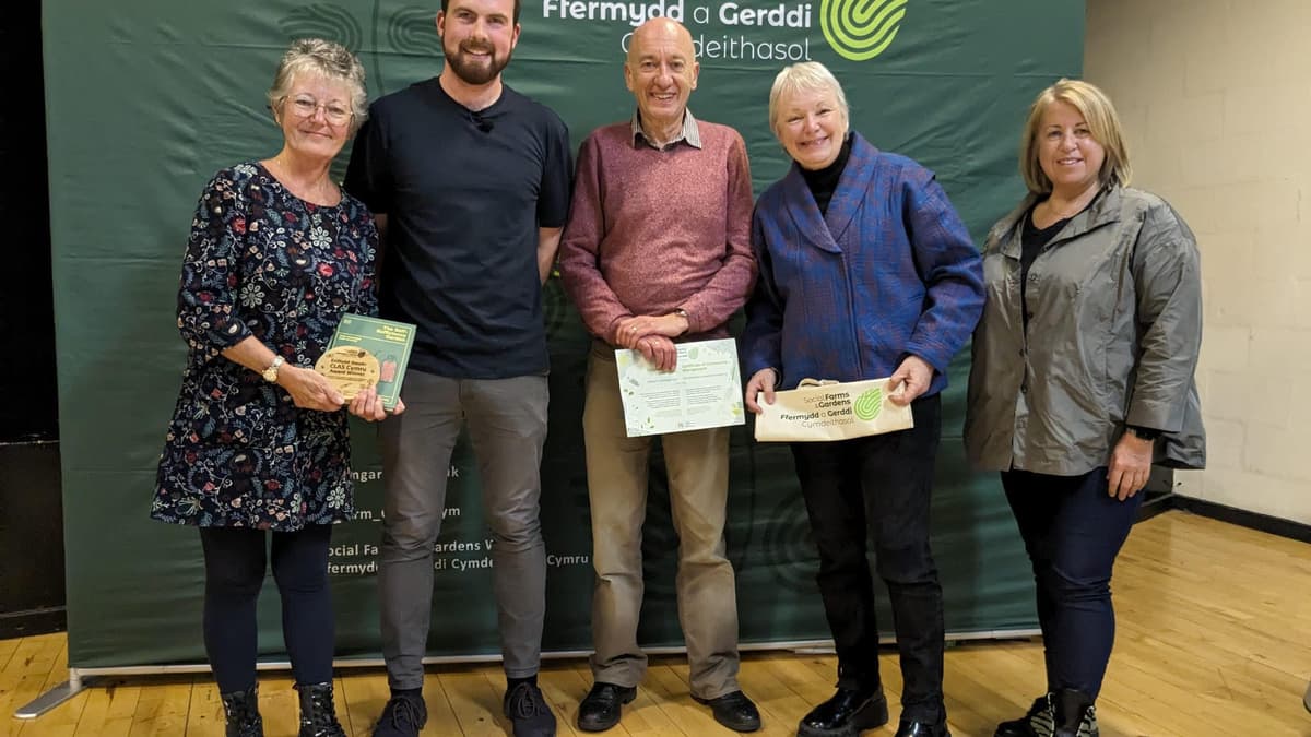 Criccieth garden project wins award | cambrian-news.co.uk 