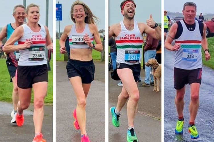 Eleri Rivers, Lou Summers, Stephen Kenworthy and Nigel Davies