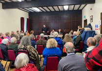 Bus drop-in attended by 50 angry Corris residents