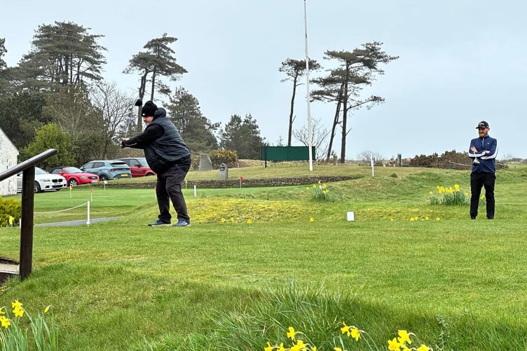 Glyn Jones' first drive