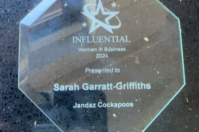 Sarah's award