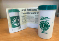 Gwynedd Council promotes 'Message in a Bottle' for emergency aid
