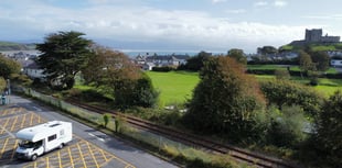Council opens overnight site for campervans in Gwynedd town