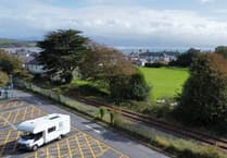Council opens overnight site for campervans in Gwynedd town