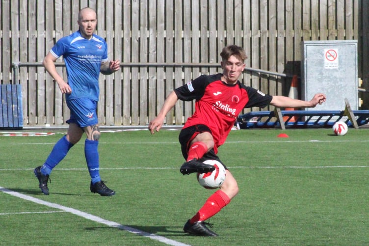 Dan Owen opens the scoring for Penrhyncoch