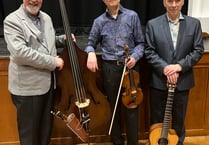 Dolgellau Music club welcome trio