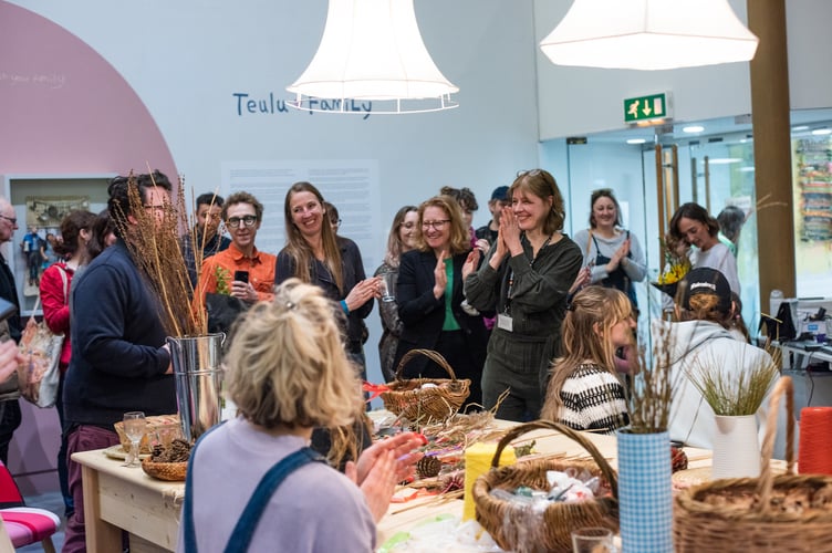 The Teulu/Family exhibition opened on 9 March