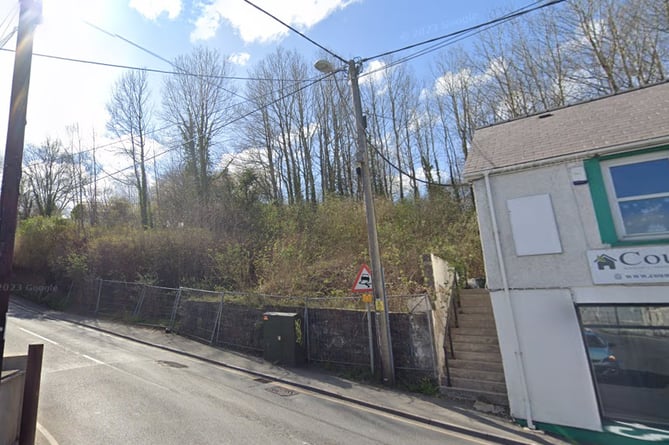 Plans to build two new homes on a plot in Castle Street, Cardigan have been rejected