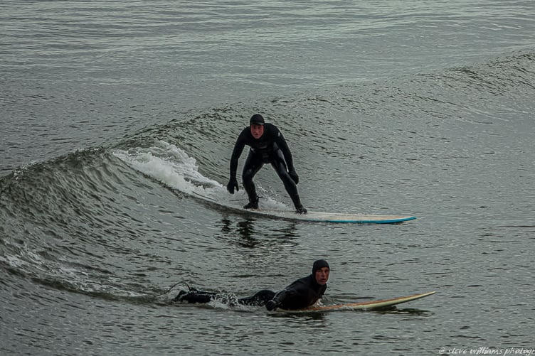 Surfers Aberystwyth