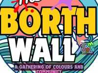 'The Borth wall' spruce up