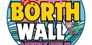 'The Borth wall' spruce up