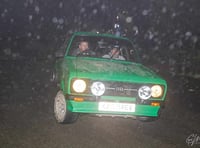 Ieuan Evans finishes second at Merfyn Hughes Memorial Rally Llŷn