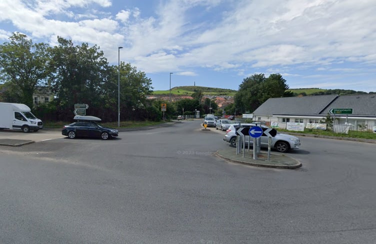 Southgate roundabout, Penparcau