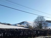 Cambrian News region covered in snow