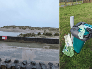 Signs and beach wardens will tackle Barmouth's problems say council