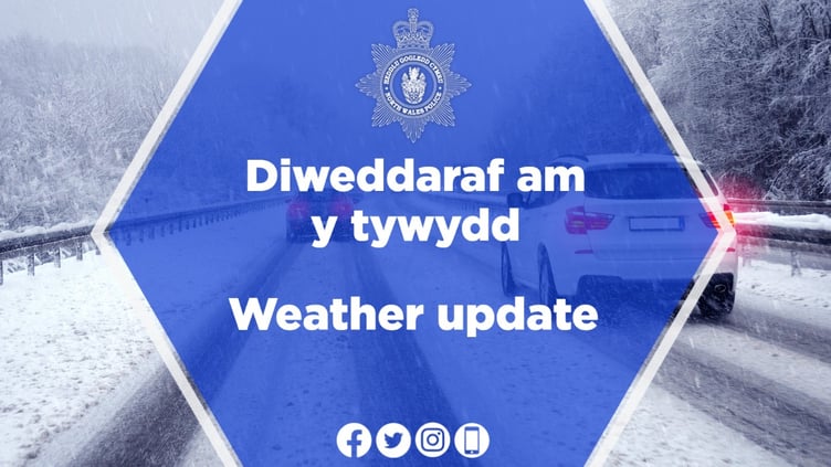 North Wales Police issue weather warning