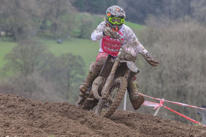 Girl Power Delyn Davies from Caio won the ladies class at the Jack Frost Enduro on Sunday