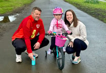 Pedalling Pixie gets support from cycling pro Josh Tarling