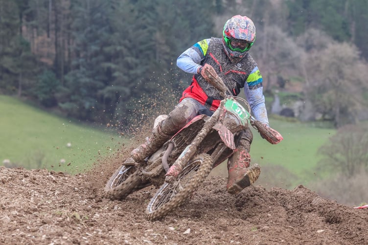 Lampeter rider Carwyn Rosser took 7th in the experts class