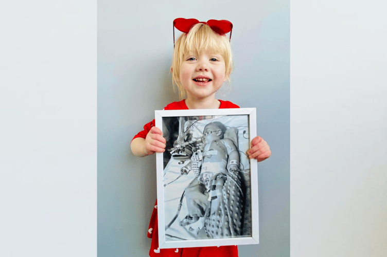 Pixie Roberts is now a healthy three-year-old 