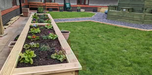 Care home garden will officially open this month