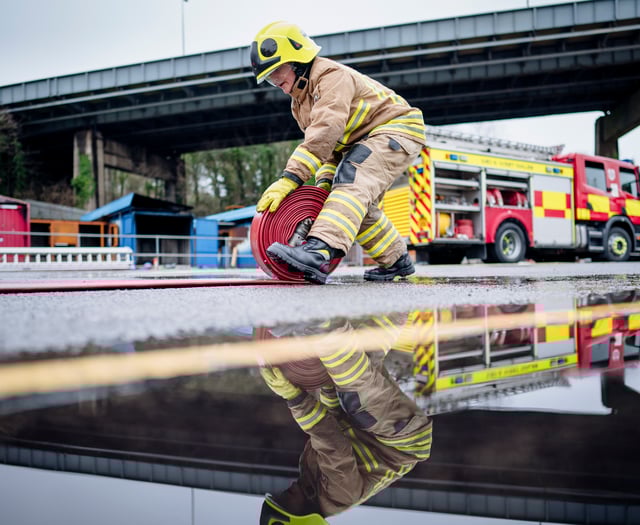 Firefighter Experience Day at Aberystwyth Fire Station
