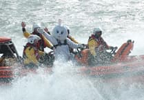 Drama as Easter Bunny rescued by RNLI