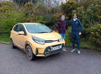 Sion takes on YouTube star's Land's End Trial challenge